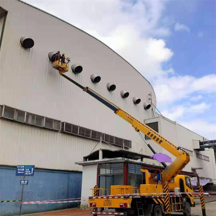 丰县高空作业车出租服务：专业广告牌安装解决方案